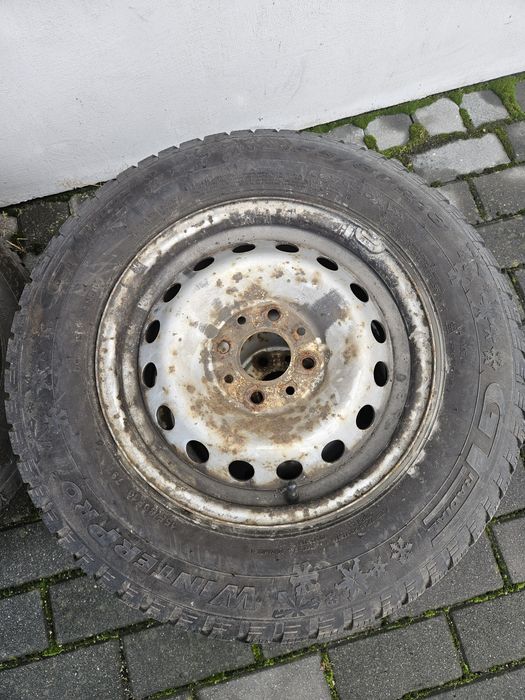 Komplet kół zimowych fiat panda II 155/80R13
