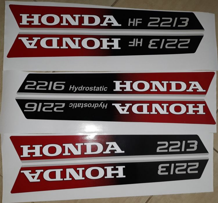 Naklejki honda 2213 hf 2213. 2216 hydrostatic