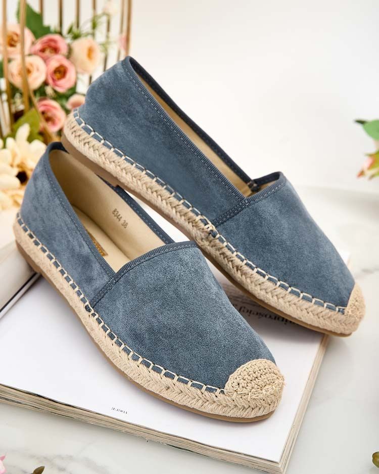 4 KOLORY 36 37 38 espadryle 39 40 slip on wsuwane na płaskiej podeszwi