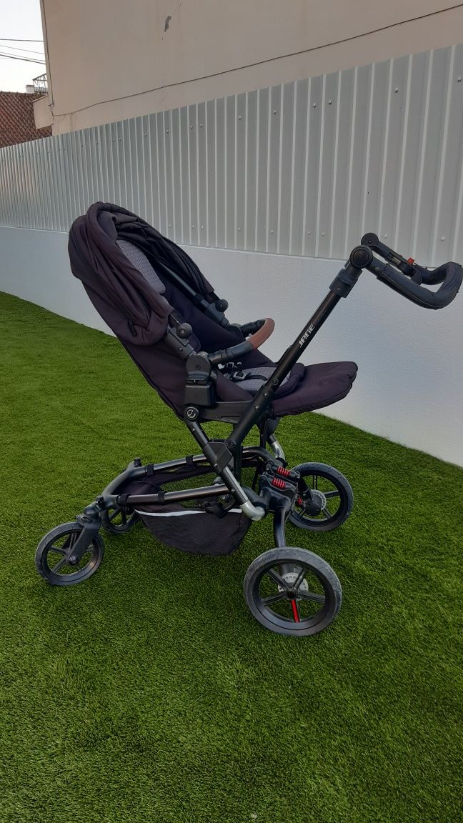 Baixa de preço! Carrinho bebé+alcofa/carro+ base isofix Jané Matrix