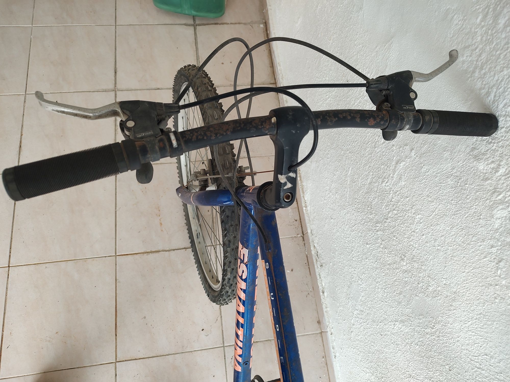 Bicicleta Esmaltina super montanha bike