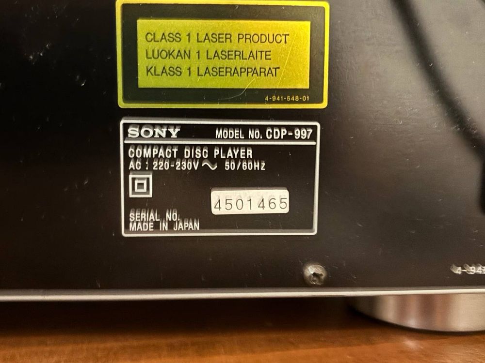 Sony CDP-997