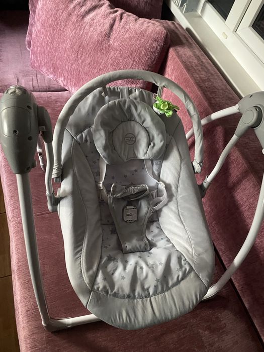 Дитячий шезлонг гойдалка