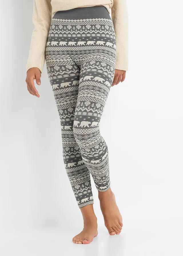 LEGGINSY ocieplane  Damskie XS