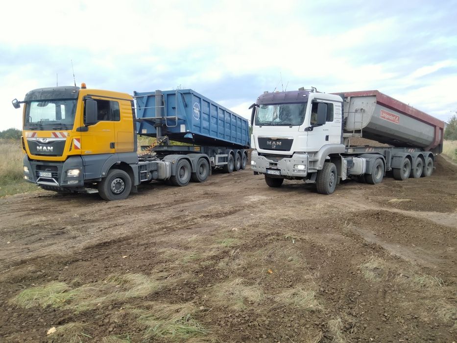 Usługi Transportowe Wywrotką Naczepą Wanną Wozidło Transport Czterośka