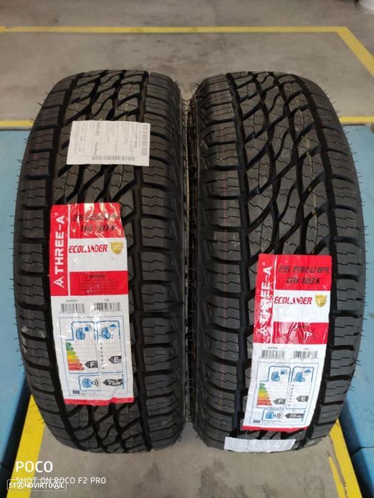 2 pneus theree-a 235/75r15 oferta da entrega
