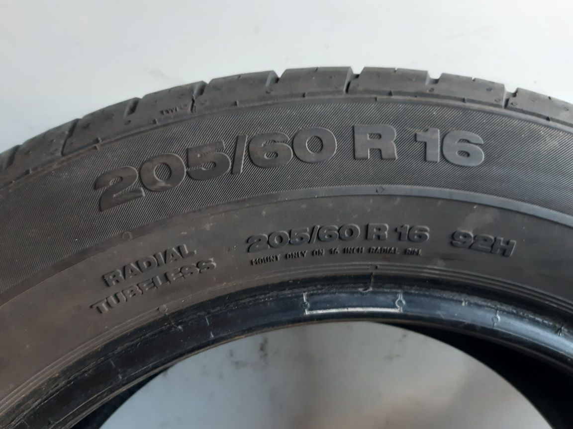 Opony letnie 205/60R16 Continental 6mm montaż w cenie