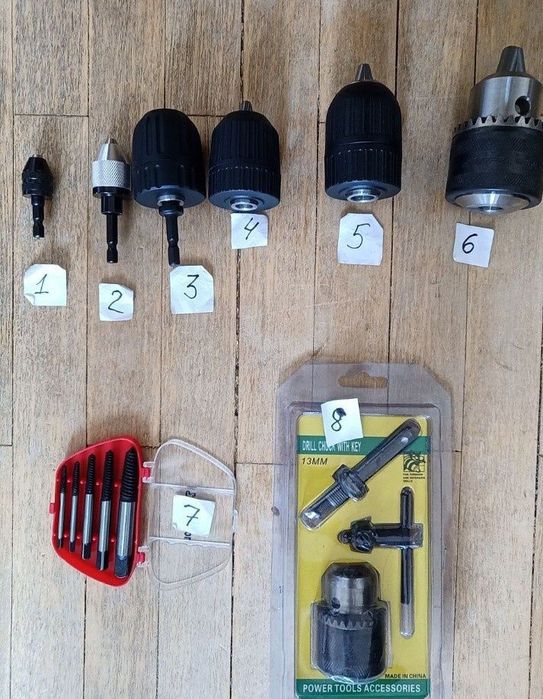 Новый Патрон перфоратор патрон шуруповерта экстрактор патрон мини