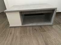 Mesa de sala com armazenamento em baixo