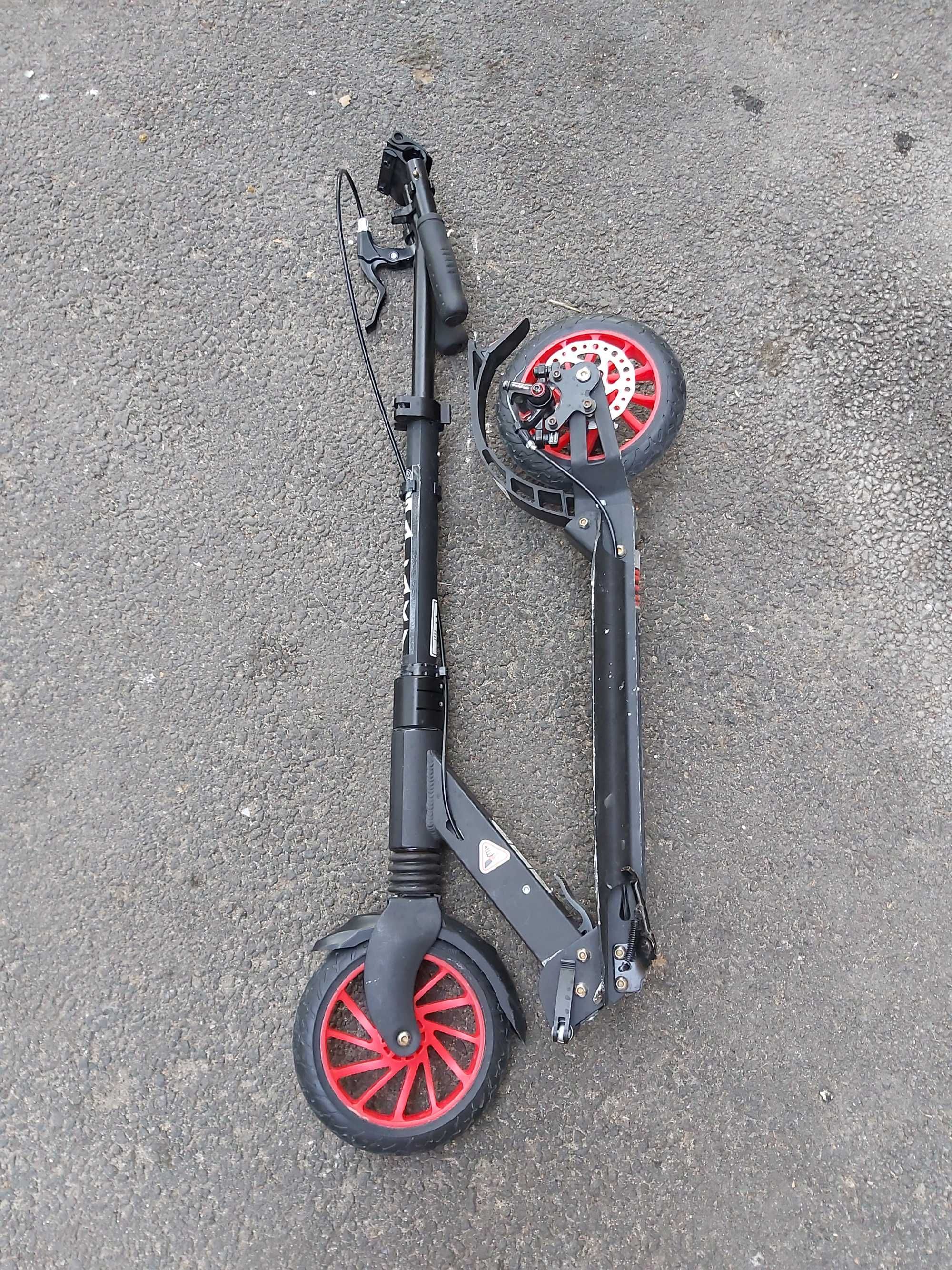 Самокат складной Urban Scooter черный