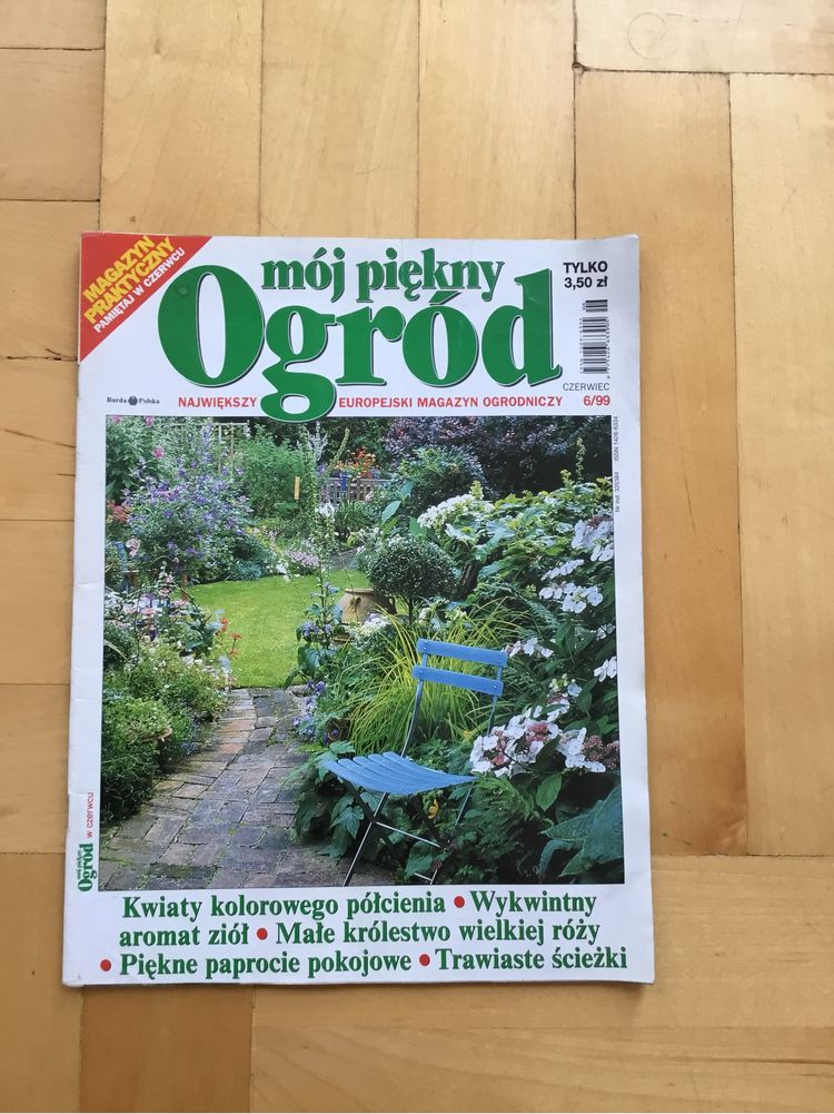 Magazyn mój piękny Ogród z 1999 roku, czerwiec