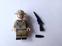 Minifigurka żołnierza polskiego z br. 4 strony nadruk WW2 komp. z Lego