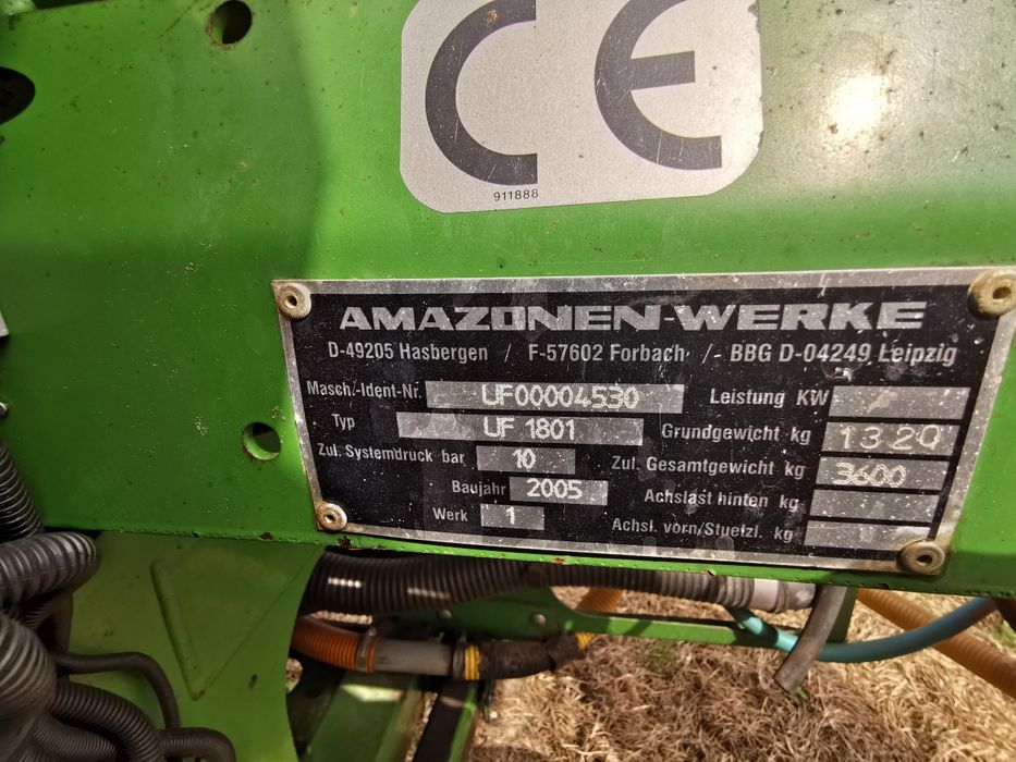 Opryskiwacz Amazone uf 1801