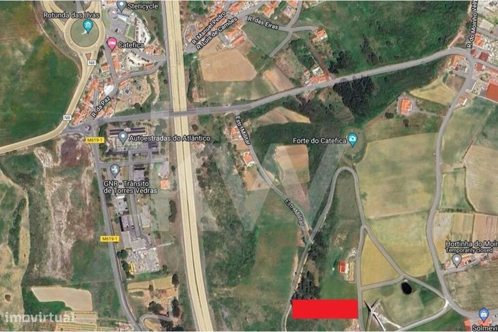 Terreno com 3560m2 na zona de Torres Vedras