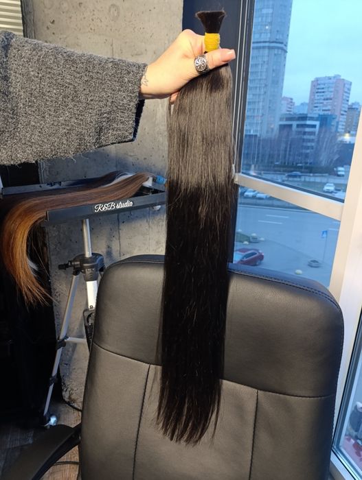 Європейське волосся м'яке не плутається від 60 см за 100г 150$