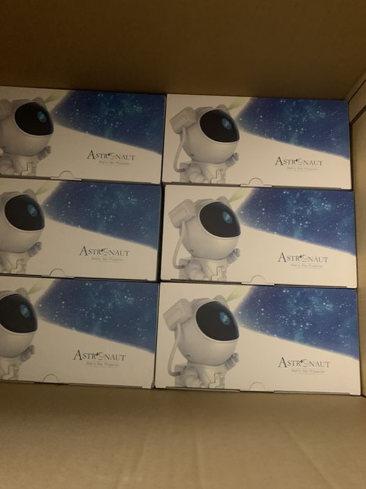 Нічник космонавт  ОПТ 6 шт Великий Астронавт - проектор зоряного неба