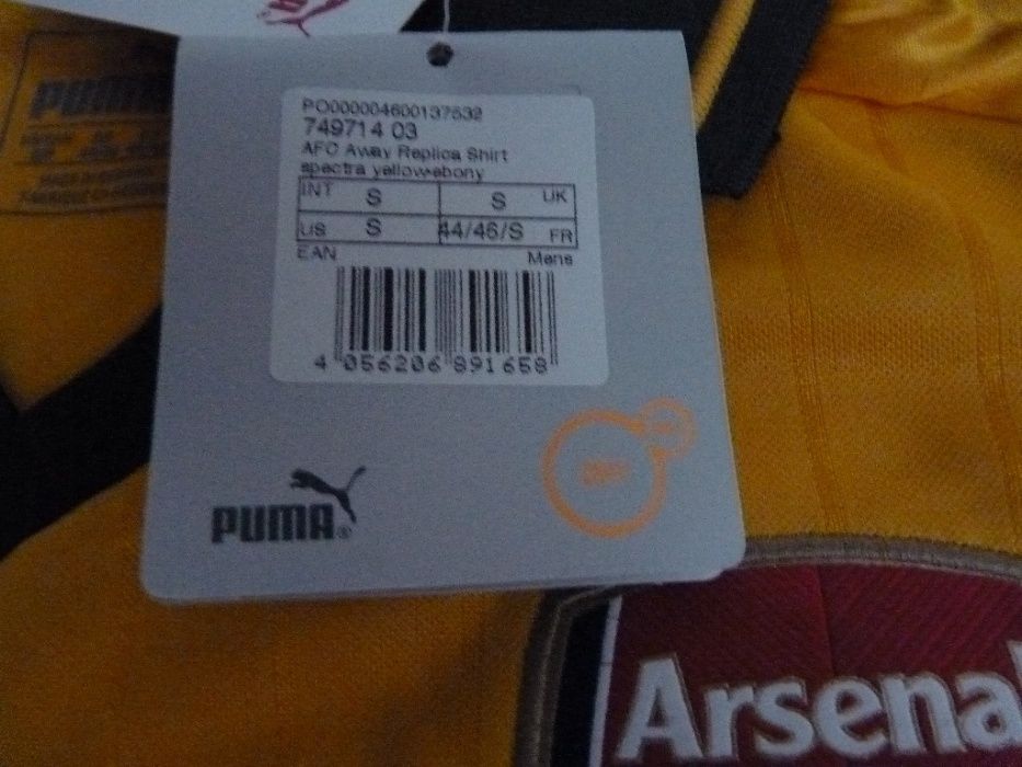 nowa koszulka PUMA ARSENAL LONDYN 749714 rozmiar s, m