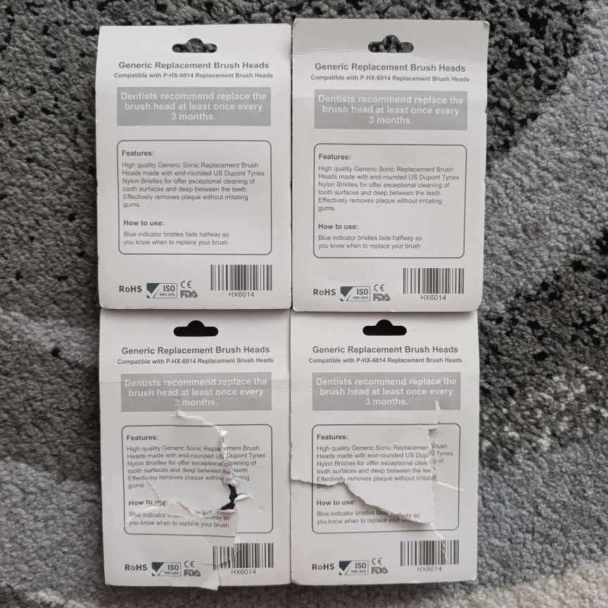 Końcówki do szczoteczki sonicznej HX6014