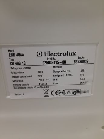 Półki do lodówki electrolux