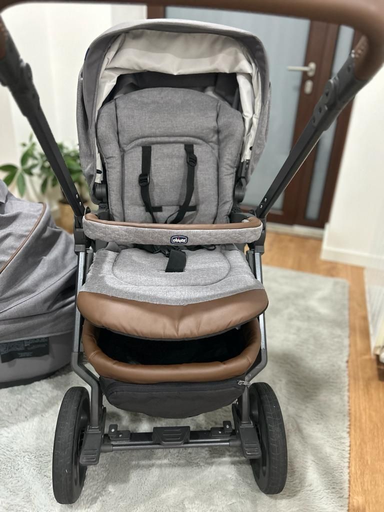 carrinho trio bebé chicco style go up com isofix