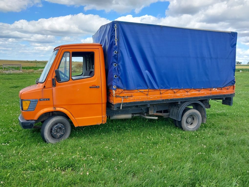 Mercedes kaczka 2.4d silnik skrzynia most koło szyba borta licznik
