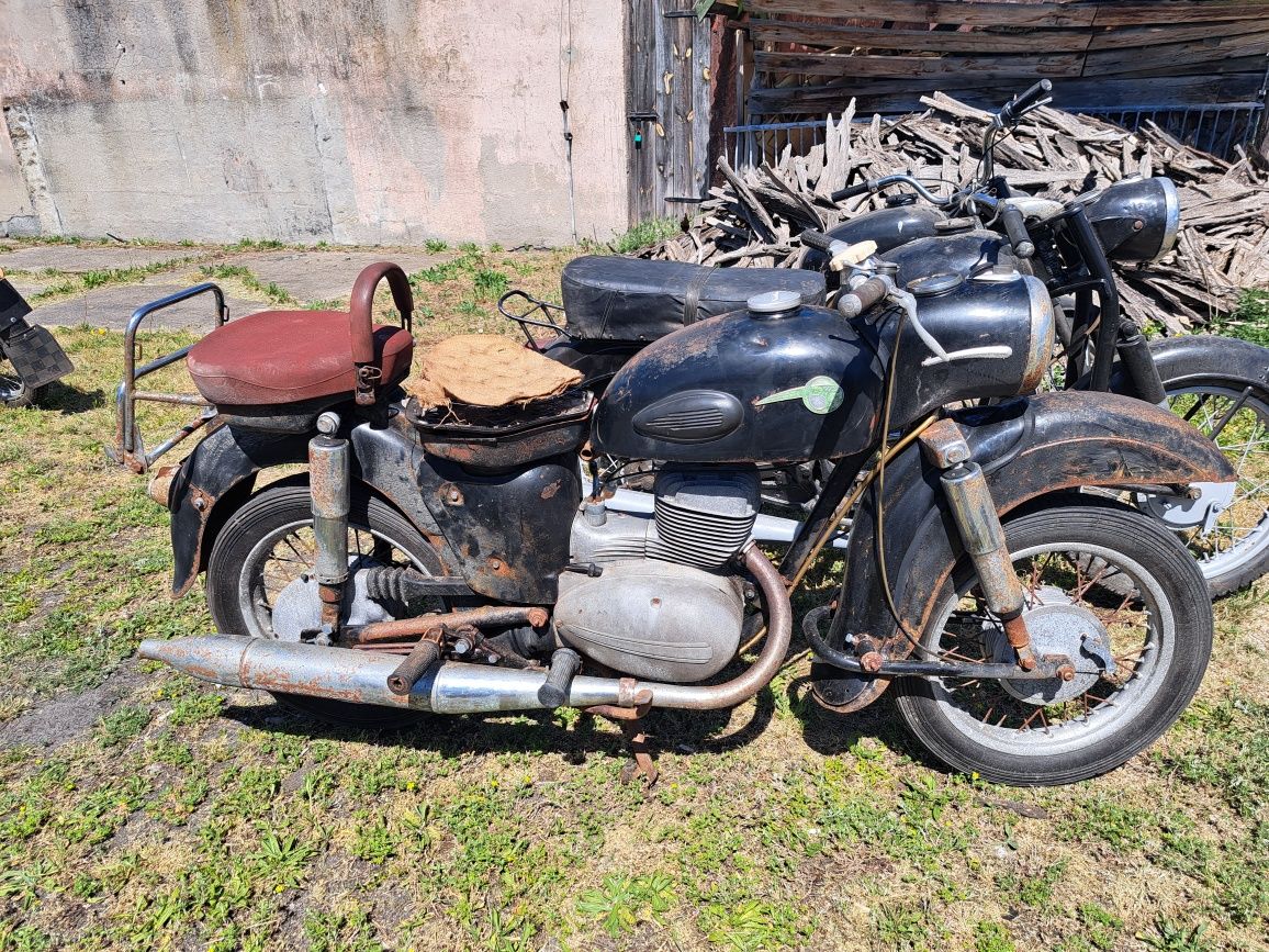 Motor MZ 175 rok 1960