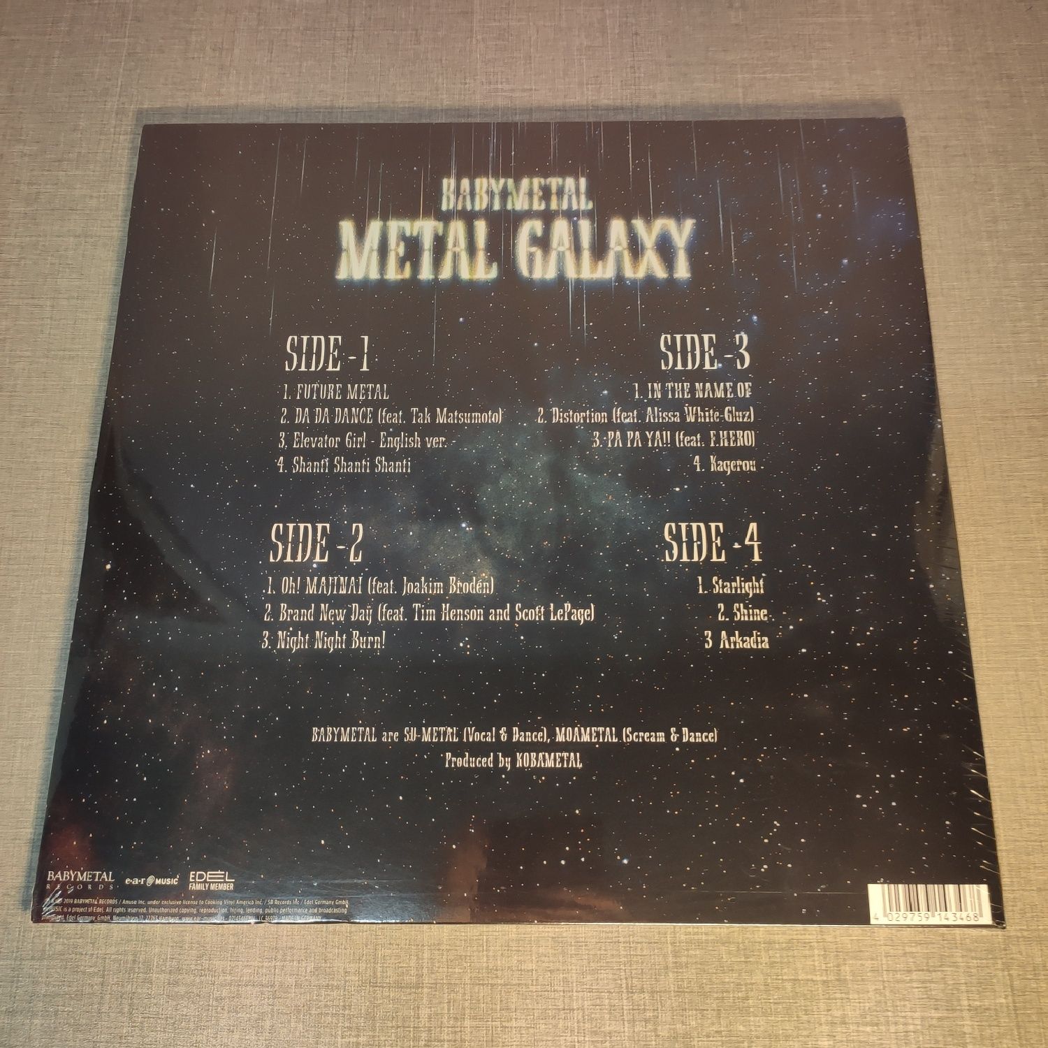 Baby Metal : Metal Galaxy 2LP / Виниловая пластинка / VL / Винил