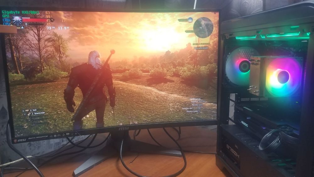 Мощный игровой ПК. R5 5600, RX6700XT, 32 GB RAM. Гейминг 2К