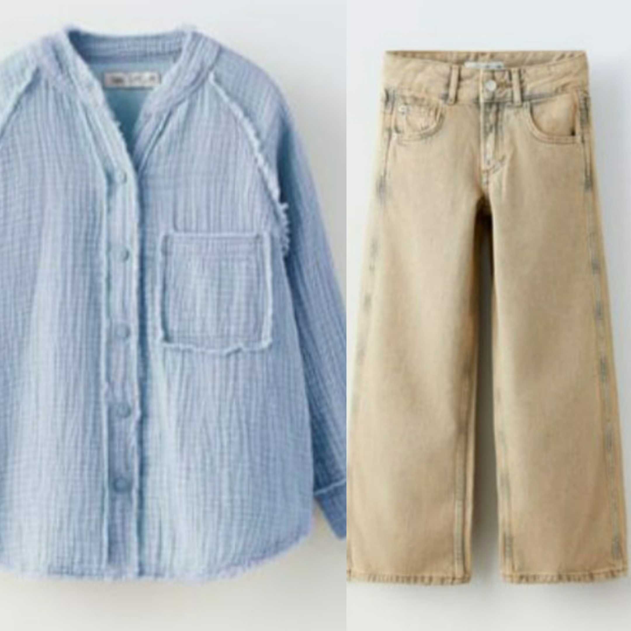 Джинси Zara wide leg . 11/12 років . Стан відмінний .
