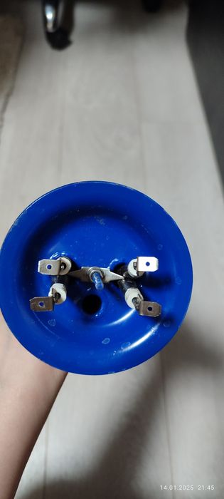 Фланець під тени з тенами,aнодом і прокладкою для Electrolux, Thermex