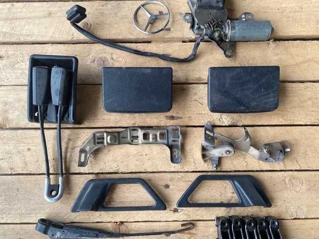 Peças Mercedes Benz W123 300D, Tampa de motor, cinzeiro, simbolo|USADO