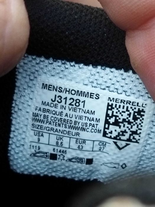 27-27,5 см мембранные кроссовки Merrell Meindl Gore-Tex кросівки GTX