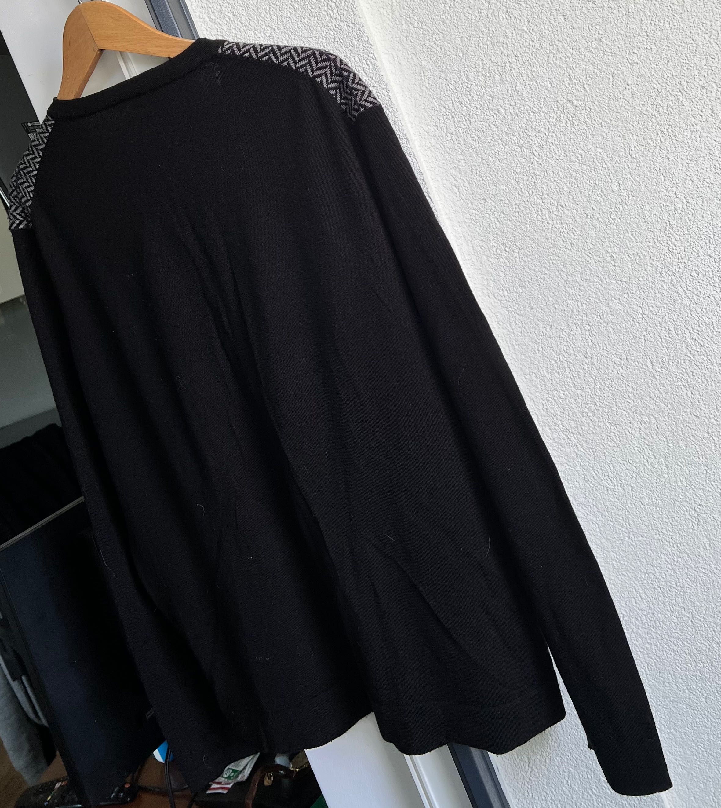 Wełniany sweter męski Mexx XL 100% merino