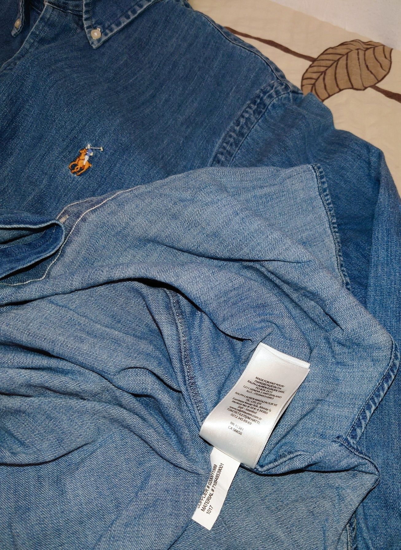 Nowa koszula męska Polo Ralph Lauren jeans S, L Okazja!