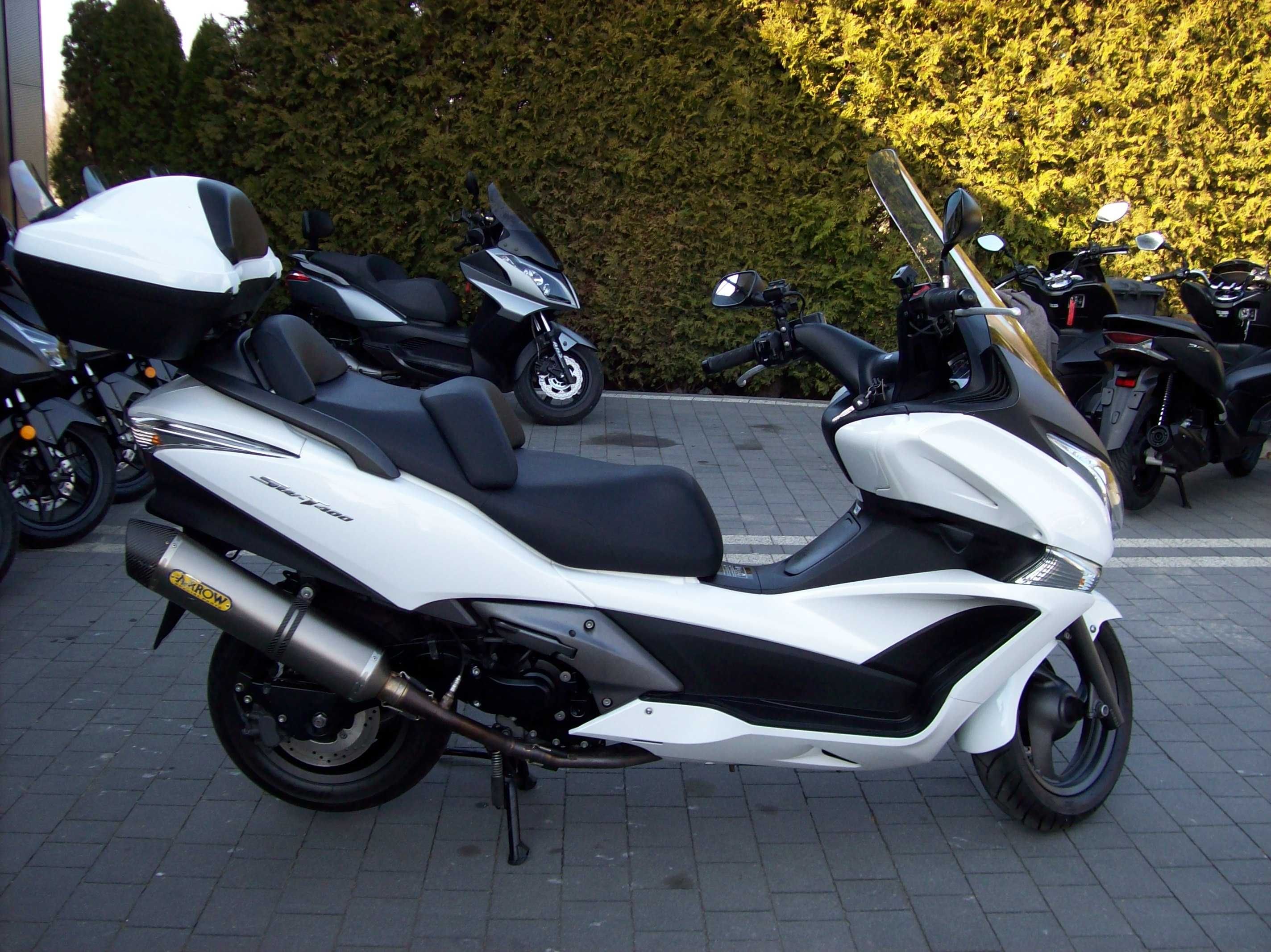 Honda SWT 400 kufer oryginalny Honda wydech Arrow