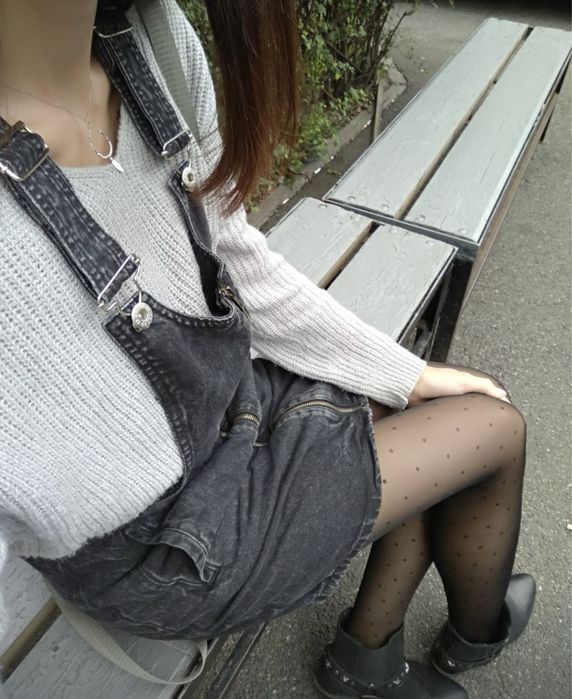 Джинсовий сарафан комбінезон Cropp р. S