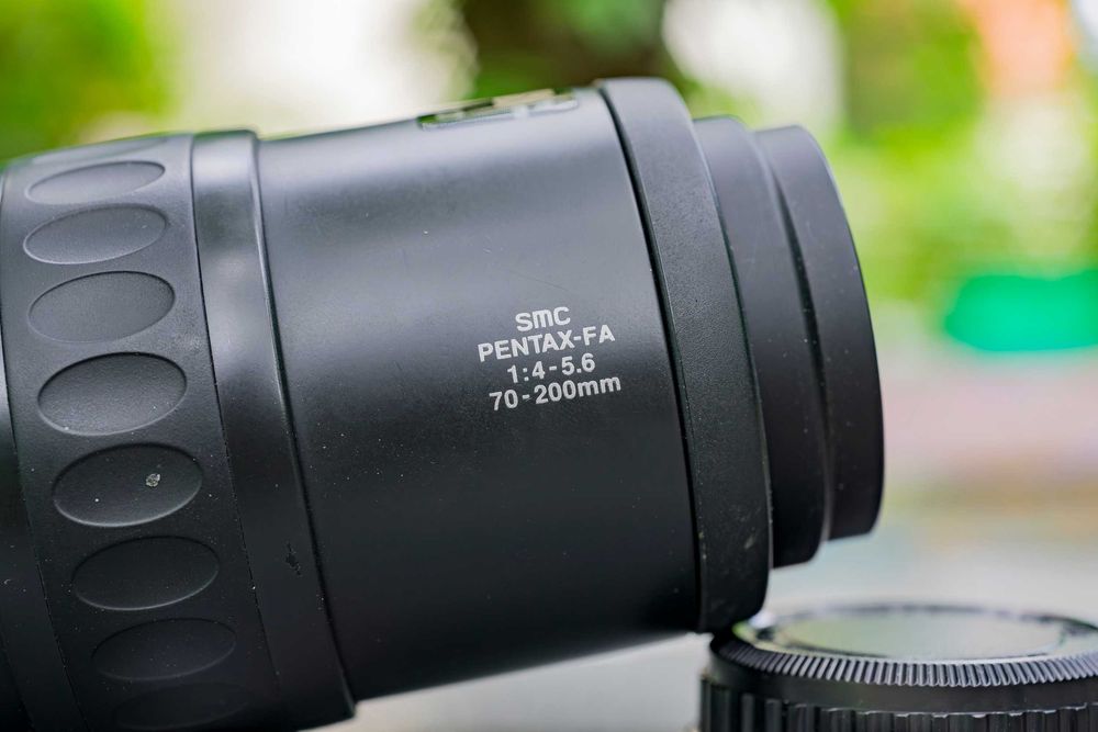 Pentax SMC FA 70-200mm f4 power zoom AF PK obiektyw