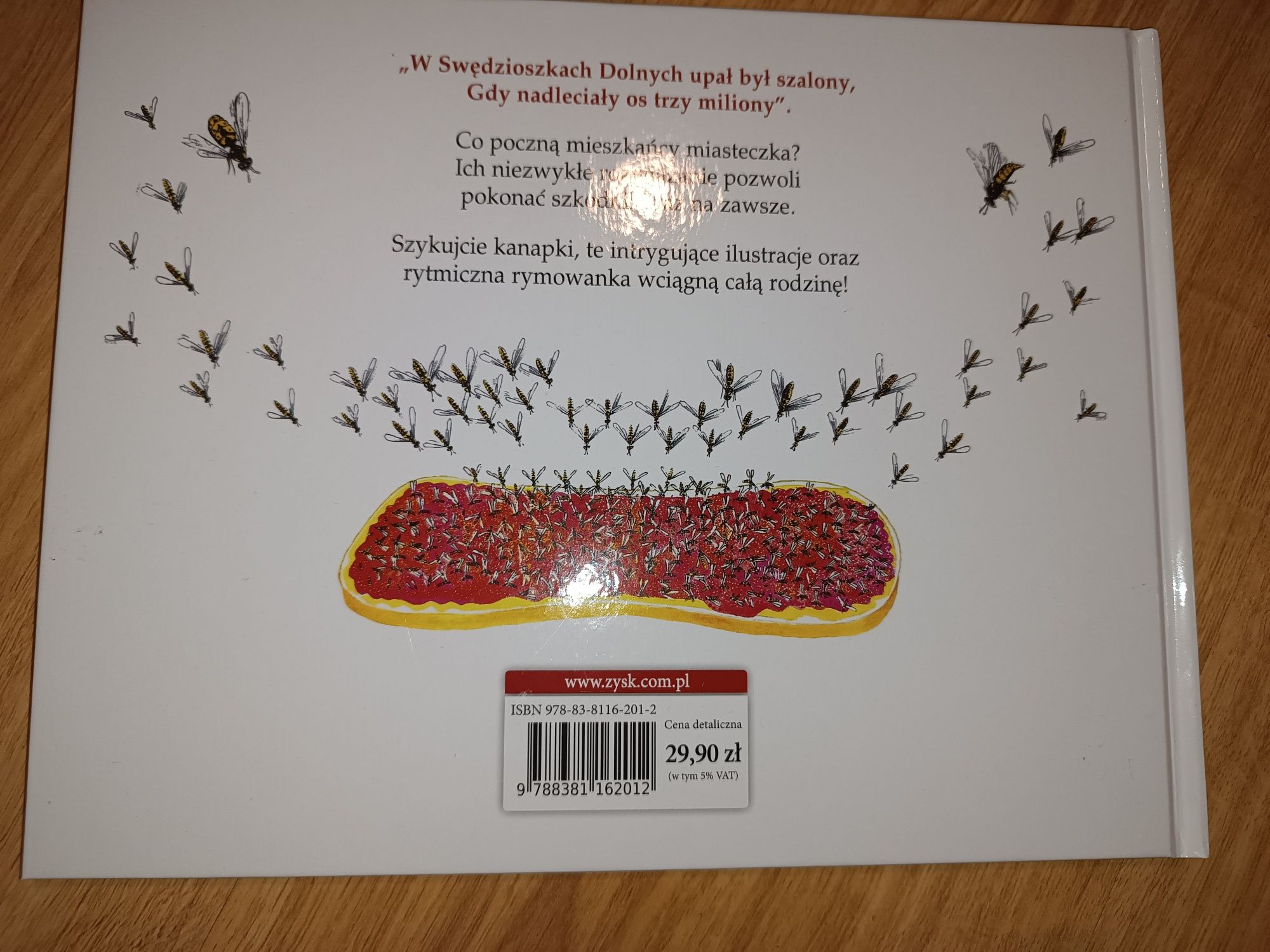 Książka wielka kanapka z dżemem twarda oprawa NOWA