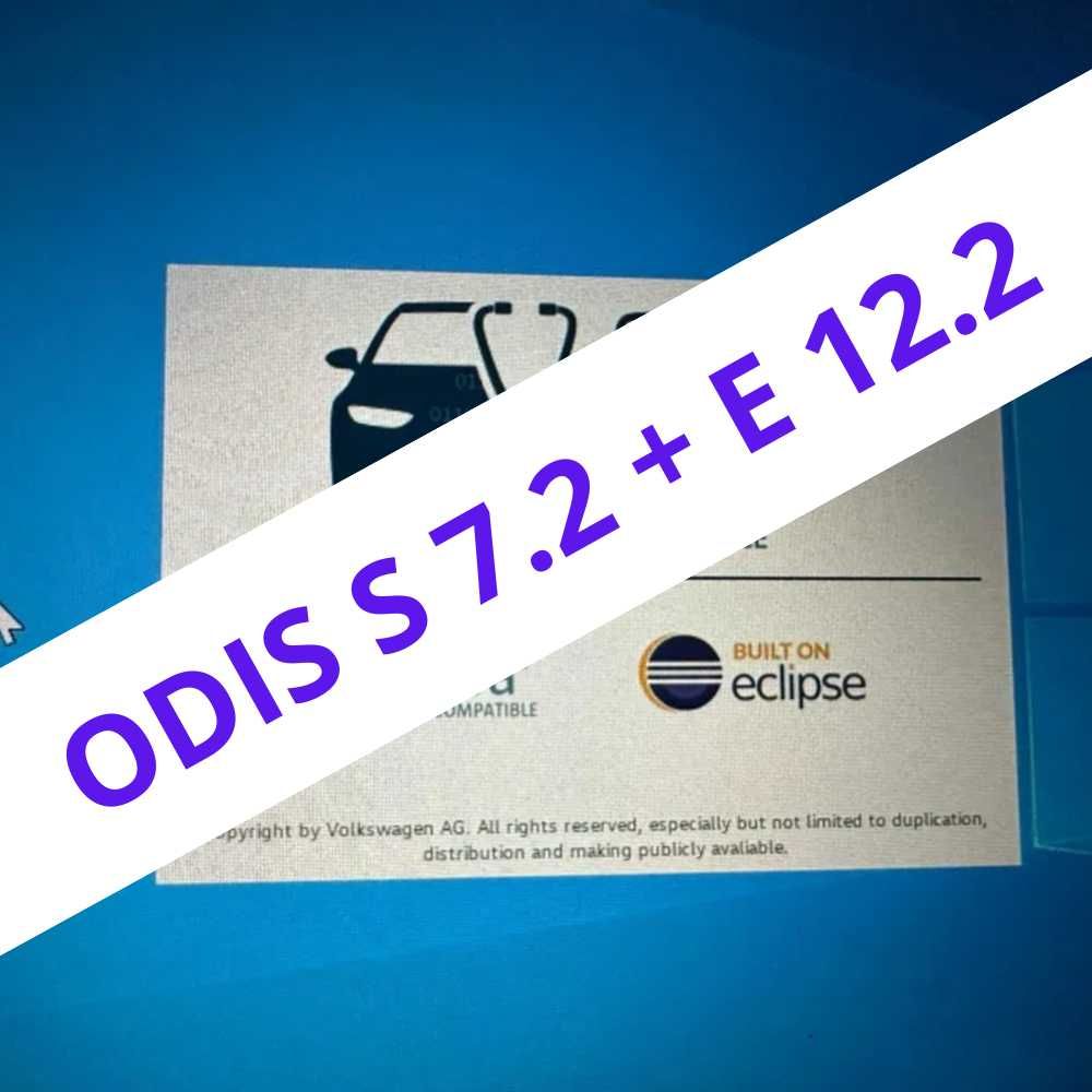 Odis Service 7.2 + Engineering 12.2 PL  Instalacja TeamViewer VAS5054A