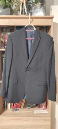 Granatowa marynarka F&F Slim Fit 50/52L