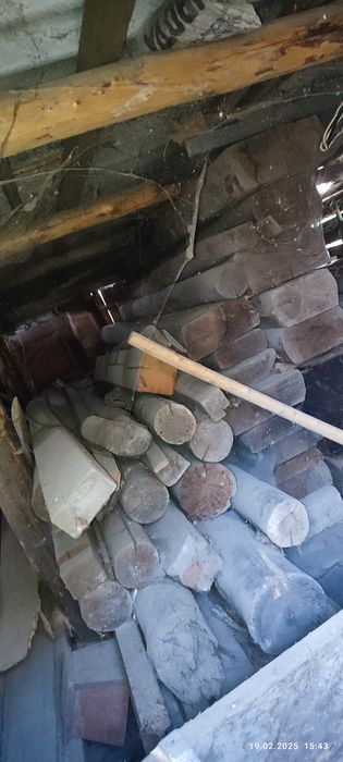 Шпали дерев'яні б/у