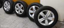 Koła aluminiowe Vw Tiguan Audi Q3 17'' 5x112 opony zima 215/65/17 B246