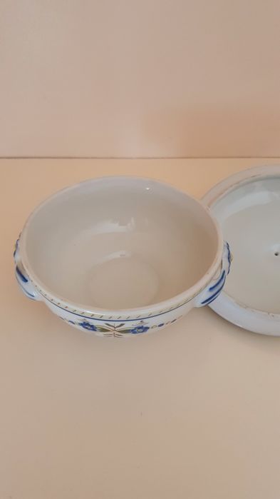 Taça com tampa louça Viana