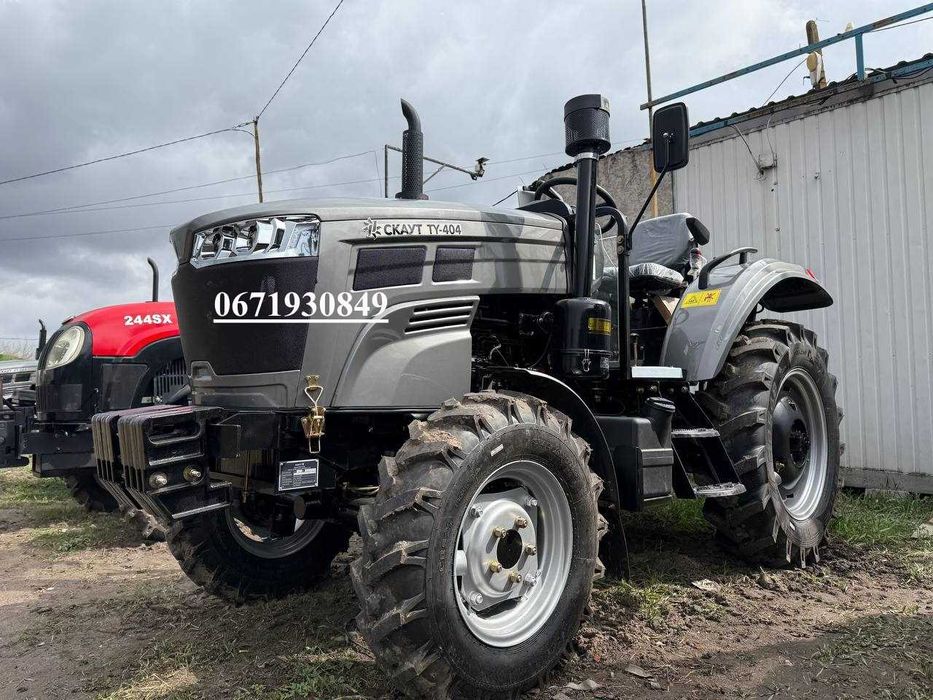 Трактор Скаут TY 404 Реверс 2-диск зчепл Двигун KM490BT Рівна підлога