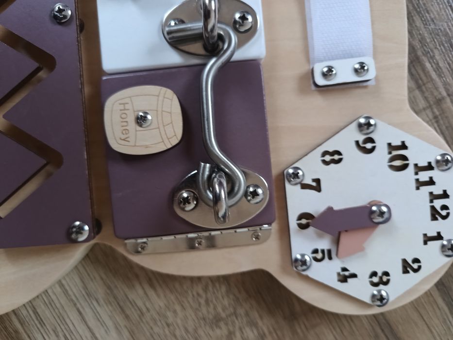 Tablica manipulacyjna drewniana starku 12w1