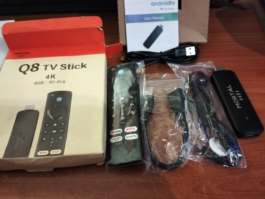 TV box Q8 TV Stick 4K- Mortal
