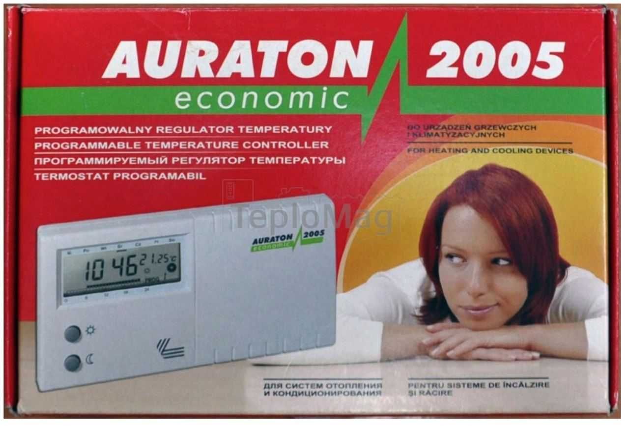 Программируемый терморегулятор для котла AURATON 2005