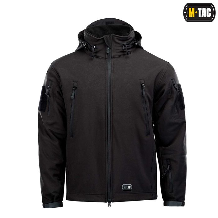 M-Tac Куртка SOFT SHELL З Підстібкою BLACK