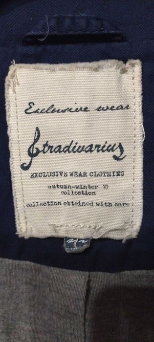 Kurtka granatowa - Stradiwarius.
