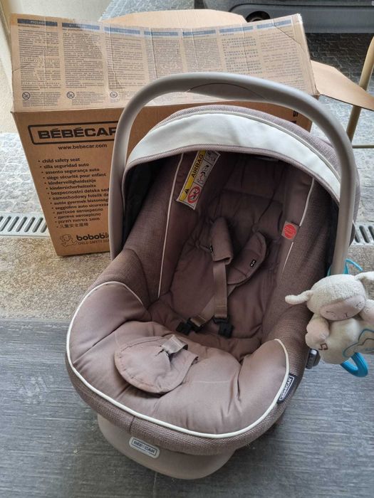 Carrinho+Ovo+base isofix como novo